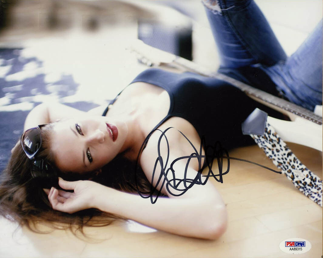 Amanda Righetti SIGNED 8x10 Photo Poster painting Colony The Mentalist PSA/DNA AUTOGRAPHED *HOT*