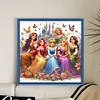 Disney Princesses-11CT Stamped Cross Stitch 50*50cm/19.69*19.69in