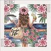 (Box Packaging)Diamond Painting-DIY Crystal Rhinestone Beach Vacation Girl