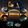 LED+COB Rechargeable Headlight Waterproof Head Lamp for Camping Fishing Hiking