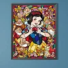 5D DIY Vollrundbohrer Diamantmalerei Schneewittchen Kit Wohnkultur 40x50cm