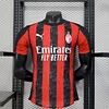 AC Milan 2025-2026 Home Player Version  Shirt