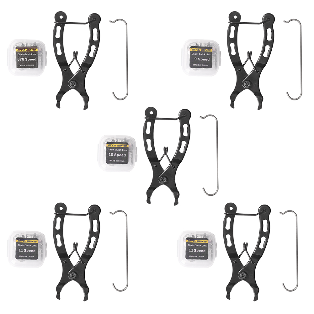 

Bicycle Chain Link Buckles Pliers Clamps Bike Chain Removal Clip Hook Set, 9s, 501 Original