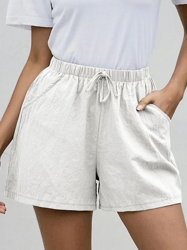 Summer casual loose wide leg women's shorts