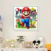 Super Mario-11CT Stamped Cross Stitch 45*45cm tapestrymarket