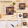 12pcs Sunflower Diamond Art Greeting Cards DIY 12 Pack with Envelopes