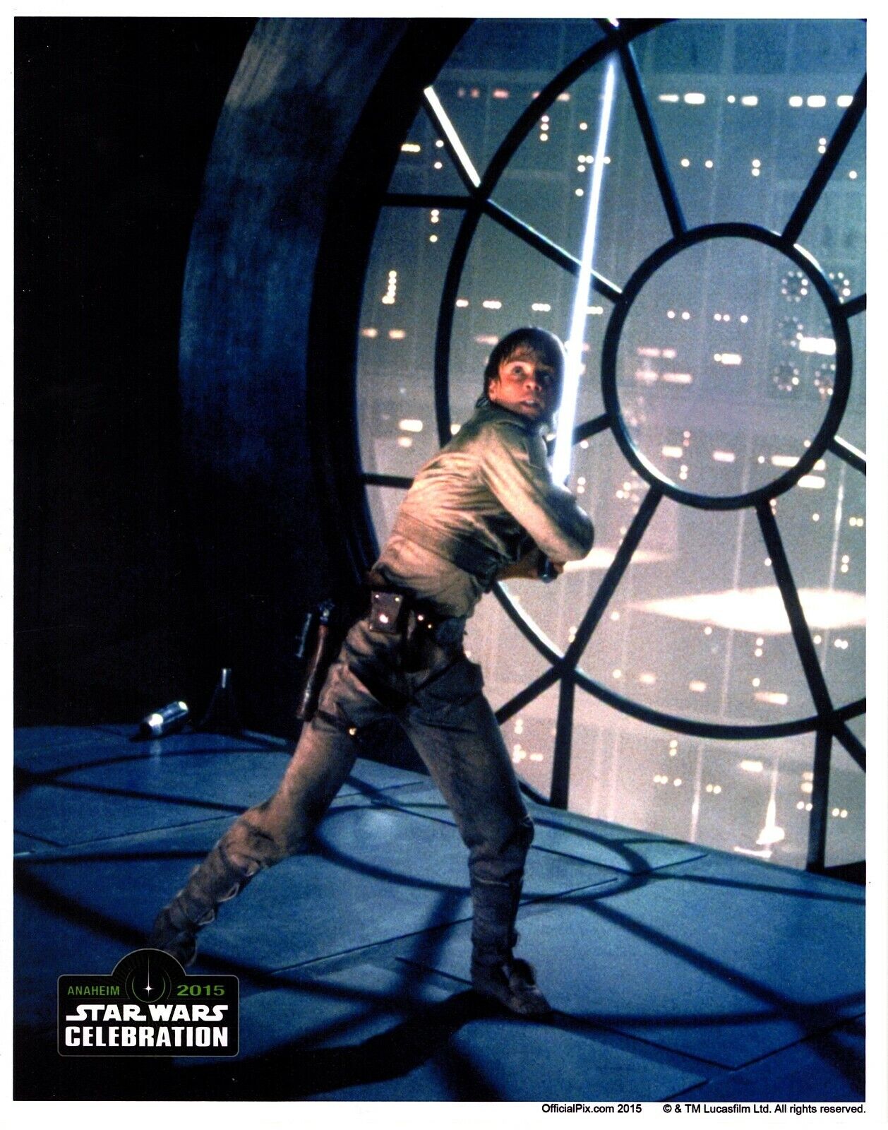 MARK HAMILL Unsigned 8x10 Photo Poster painting Star Wars Official Pix Luke Skywalker OPX 2015