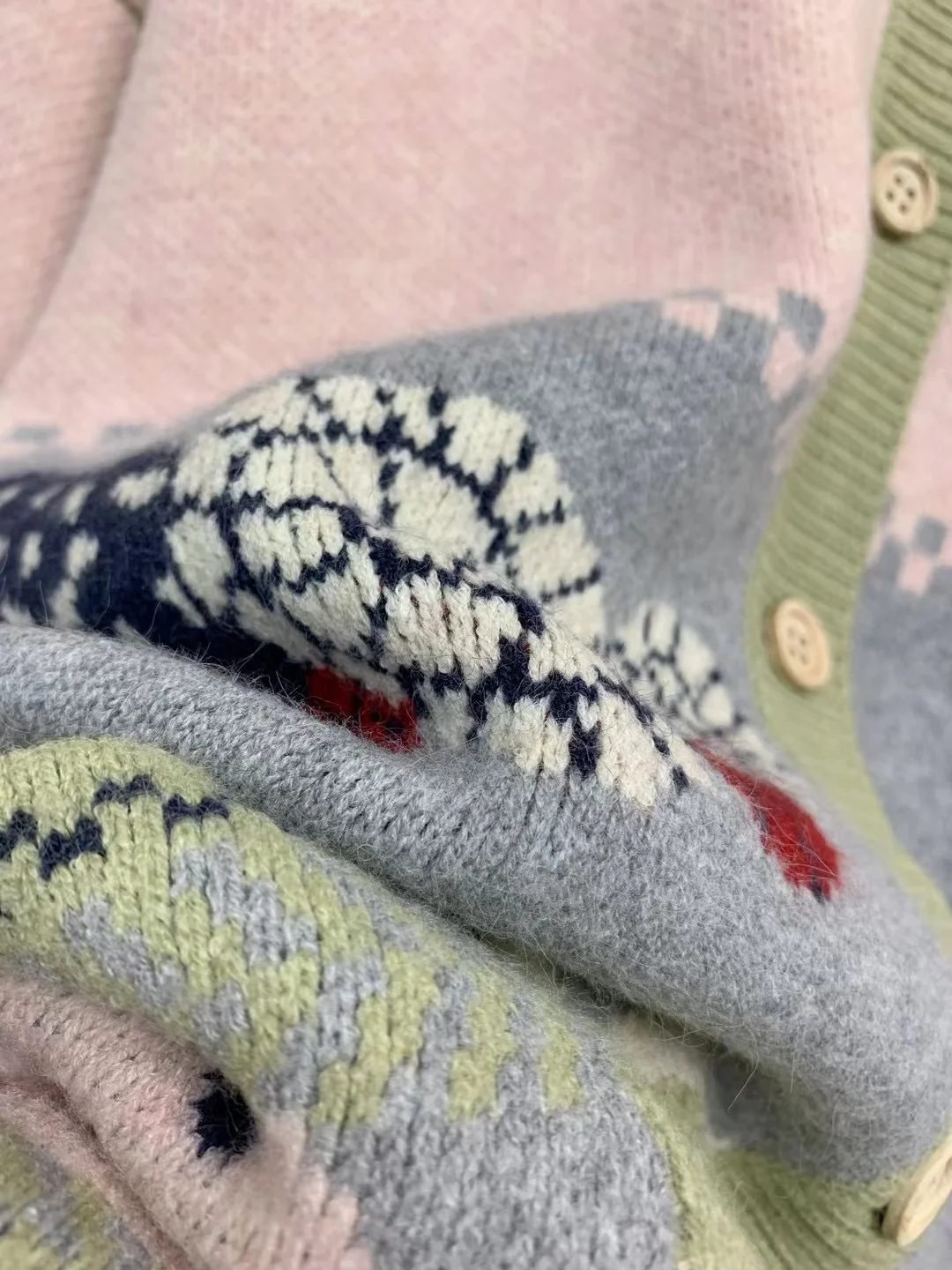 Chicfifth Sweater Women Winter Long Sleeve High Quality Autumn Vintage Top Knitted Cardigan