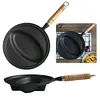 Cast Iron Frying Pan with Handle Omurice Cooking Pot Pancake Mold Skillet Pan