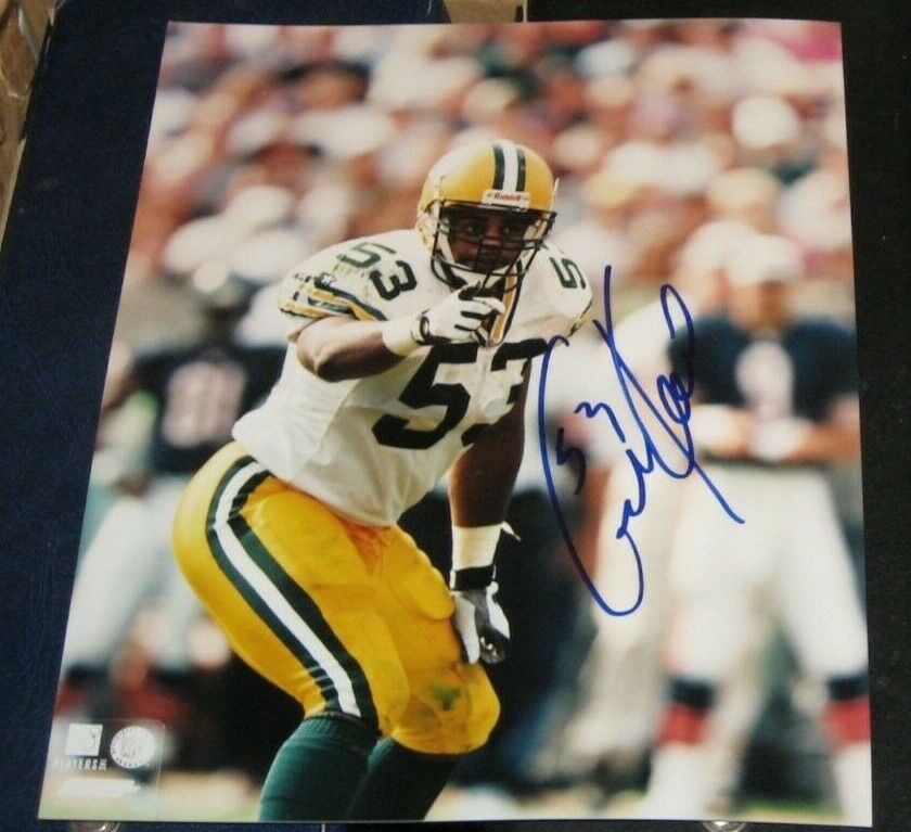 George Koonce Green Bay Packers SIGNED AUTOGRAPHED Photo Poster painting FILE 8x10 FOOTBALL