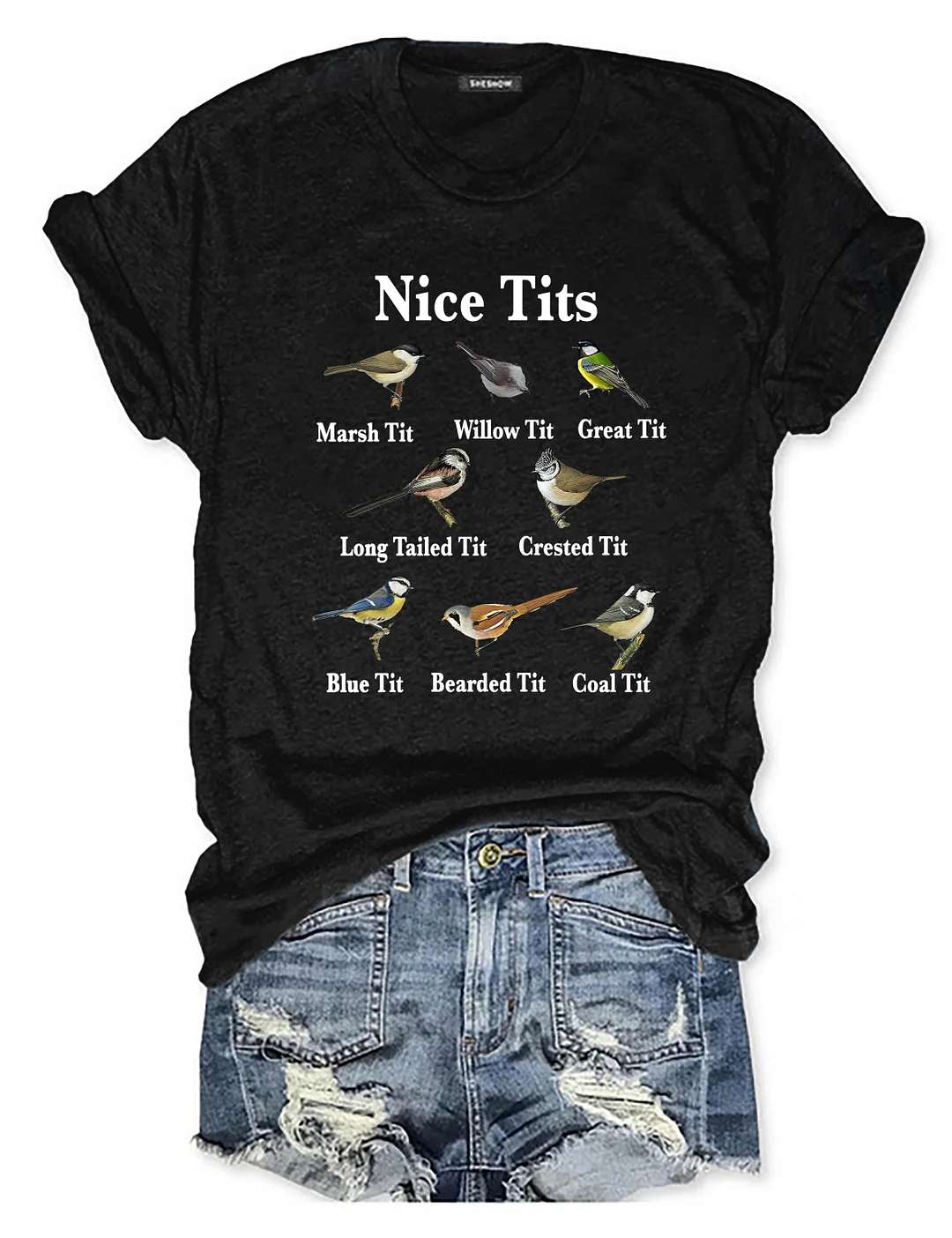 Nice Tits Birds T-Shirt