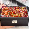 DIY Diamond Painting PU Partial Special Shaped Mandala Diamond Art Bracelet Organizer Storage Box Kit