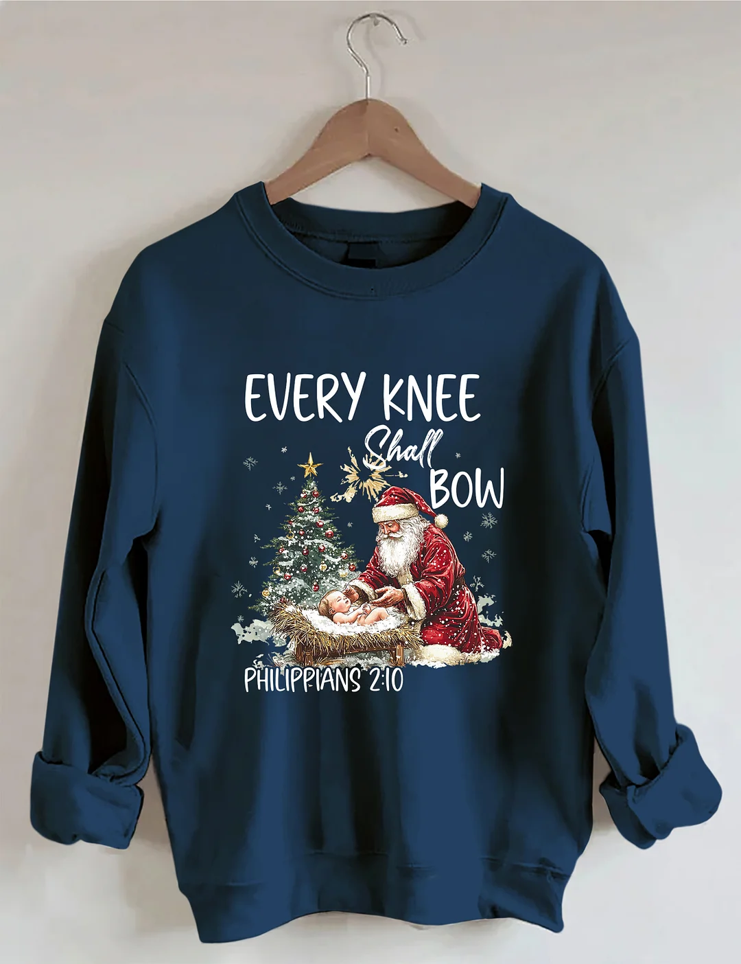 Every Knee Shall Bow Sweatshirt