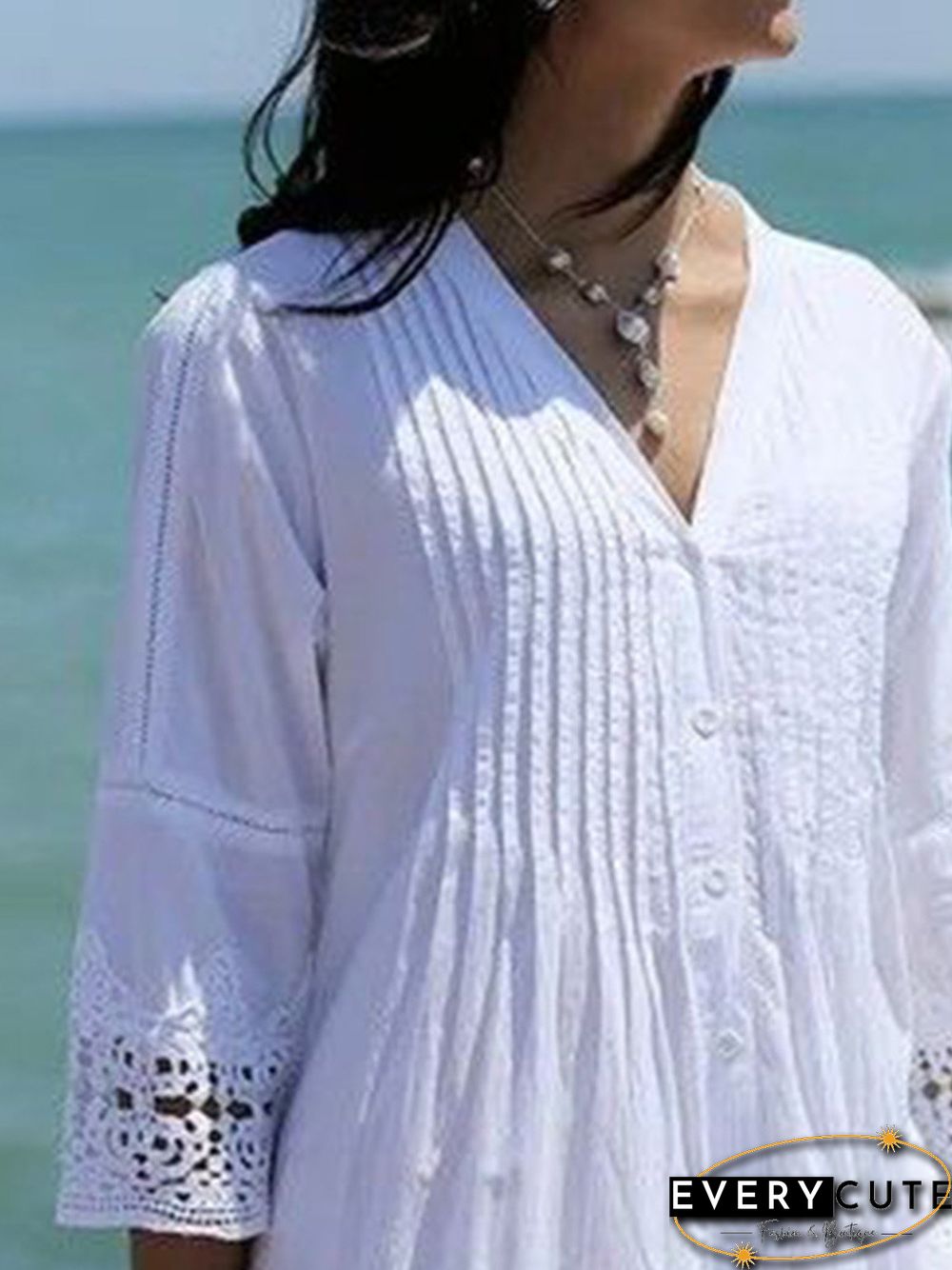 Half Sleeve Holiday Cutout Dresses