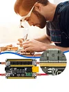 GX591 Mainboard Welder 12V Welding Circuit Board 18650 Battery Spot Welding Tool