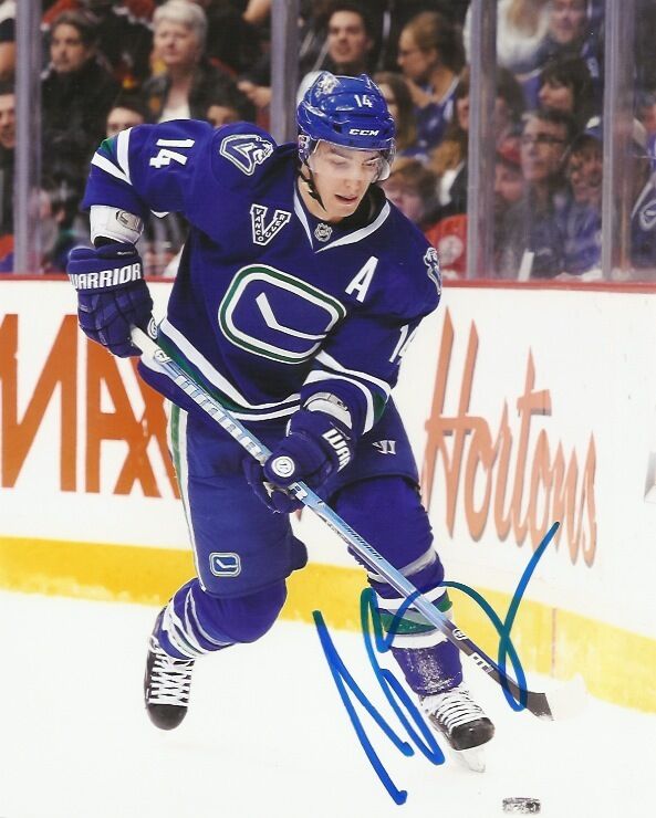 Vancouver Canucks Alex Alexandre Burrows Signed Autographed 8x10 Photo Poster painting COA