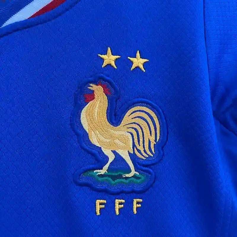 2024 Kids Size France Home Football Shirt 1:1 Thai Quality