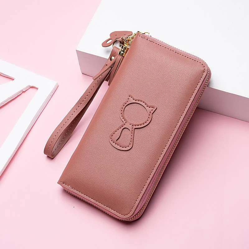 Wallet Long Girls New 2022 Zipper Clutch Fashion Wallet Card Bag