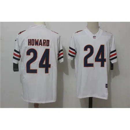 Men's  Chicago Bears #24 Jordan Howard White Stitched NFL Vapor Untouchable Limited Jersey