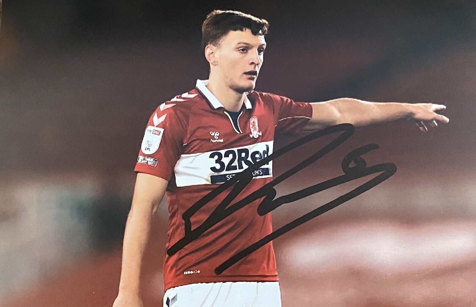 Dael Fry Genuine Hand Signed Middlesbrough 6X4 Photo Poster painting 2