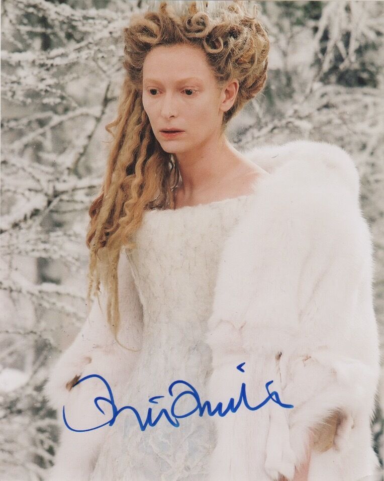 Tilda Swinton Narnia Autographed Signed 8x10 Photo Poster painting COA PROOF