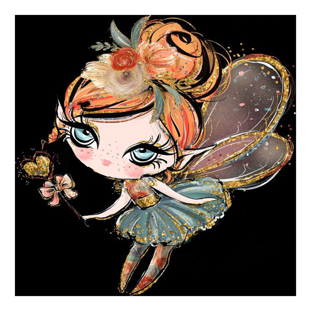 

Multi-Size) Little Elf - /Square Drill Diamond Painting, 30x30, 501 Original