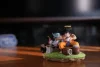 King Kai & Son Goku Having Meal - Dragon Ball Statue - SENZUBEAN Studio