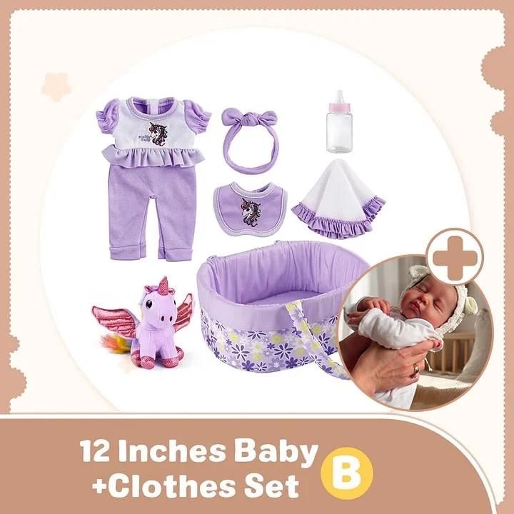 [3-7 Day Delivery] [⏰Limited Time Discount] 12"&16" Full Liquid Solid Platinum Silicone Baby Doll, No Joint More Flexible Realistic Reborn Baby with Realistic Belly Button and Birth Mark Rebornartdoll® RSAW-Rebornartdoll®