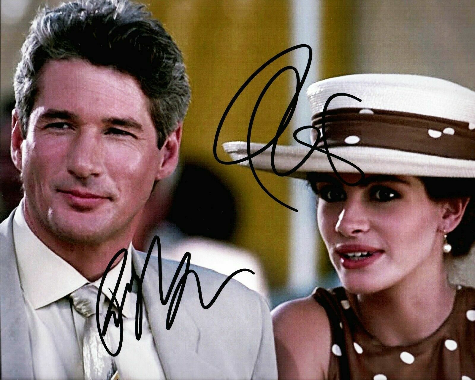 Julia Roberts / Richard Gere Autographed Signed 8x10 Photo Poster painting(Pretty Women) REPRINT