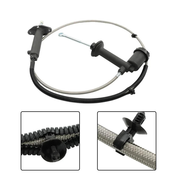 SEBLAFF Clutch Master and Slave Cylinder Assembly Replacement for 2003-2012 Ram 2500/3500