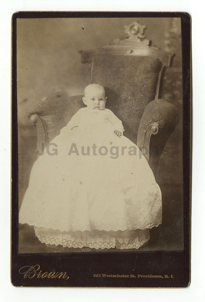 19th Century Children - 1800s Cabinet Card Photo Poster paintinggraph - Brown of Providence, RI