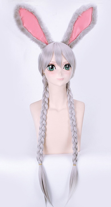 zootopia rabbit judy long cosplay wigs ver 1