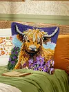 Animal-DIY Latch Hook Rug Pillowcase Kits 43*43cm