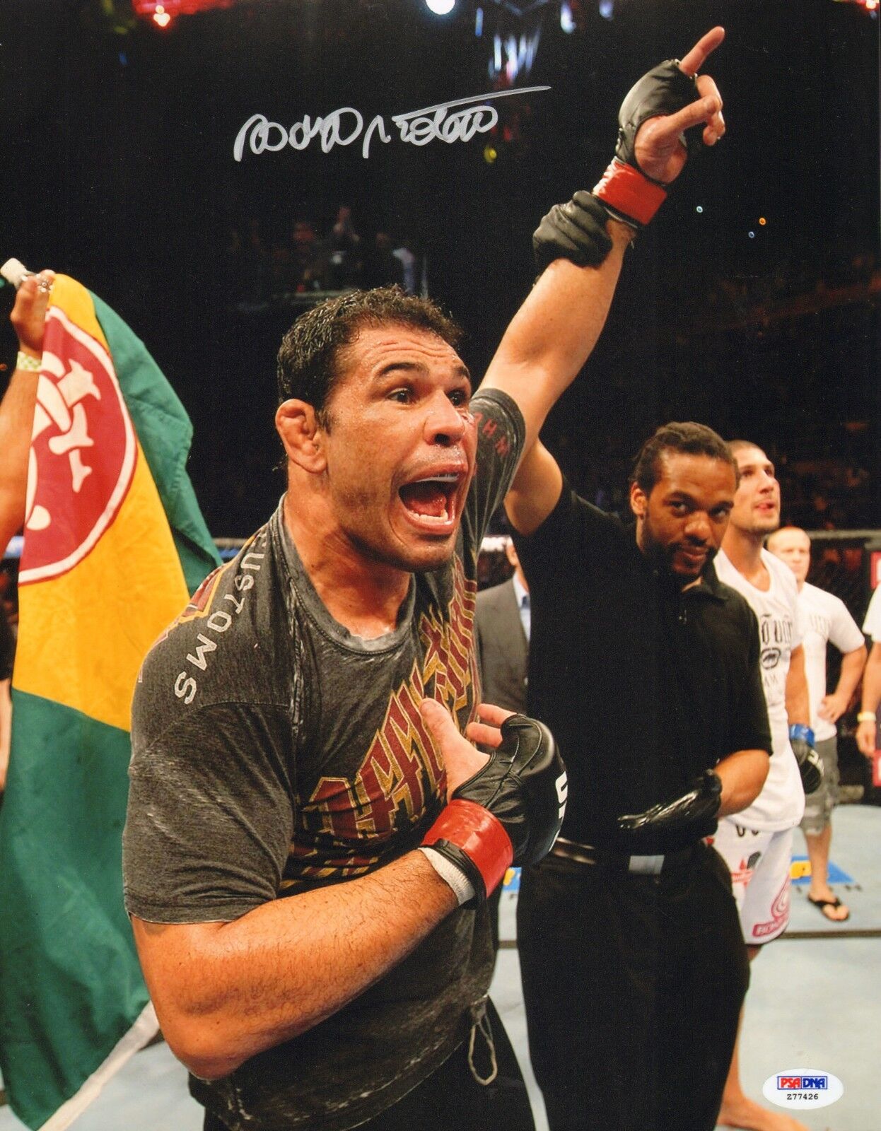 Antonio Rodrigo Nogueira Signed UFC 11x14 Photo Poster painting PSA/DNA COA Picture Autograph 1