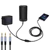 1/8in TRS Stereo Splitter Cable Male To Dual Male 3.5mm Y-Splitter Stereo Audio Cable for Speakers Headphone Cell Phone PC Laptop