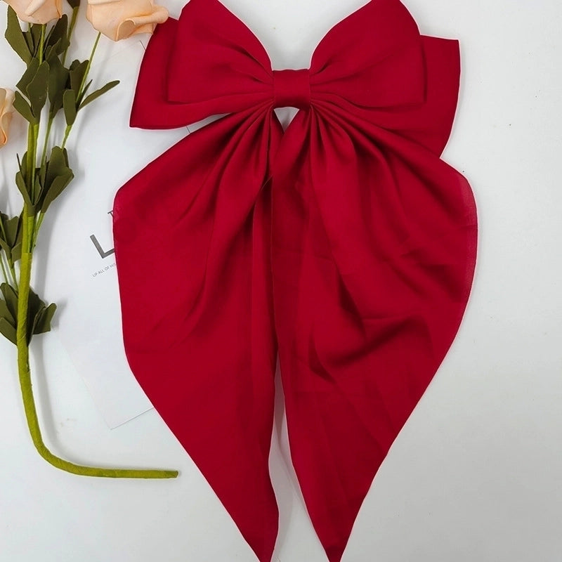 Women’s Minimalist Bow Knot Cloth Hair Clip