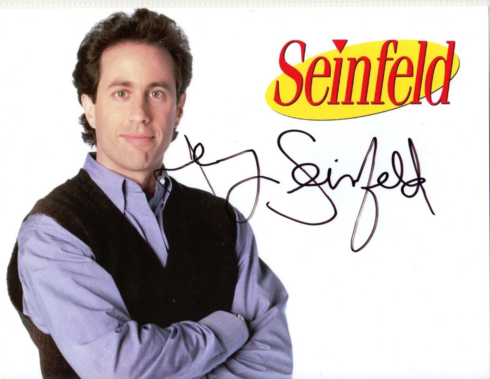 Jerry Seinfeld Signed Autographed Photo Poster painting