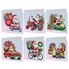 6pcs DIY Diamond Painting Grußkarte Set für Urlaub Segen Weihnachtsgeschenk