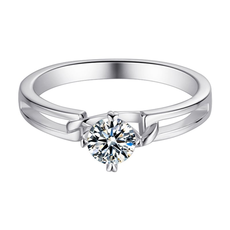 Moissanite Simple  Rings
