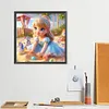 Disney Princess Cinderella-Full Round Diamond Painting 40*40CM