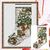 Christmas Socks - 14CT Stamped Cross Stitch - 34*53cm - Xmas