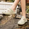  2025 summer new EVA non-slip driving sandals and slippers beach hole shoes men/women universal