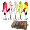5Pcs 4g Metal Spoon Fishing Lures Spinner Bait for Bass Pike Fishing Accessories