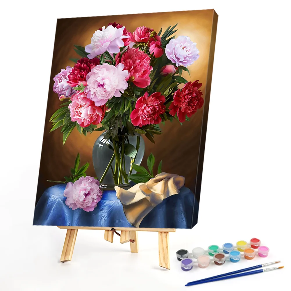 Peony - Paint By Numbers(40*50CM)