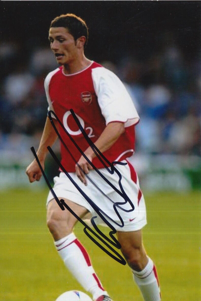 ARSENAL HAND SIGNED JOHN SPICER 6X4 Photo Poster painting 1.