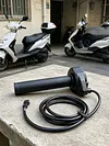 Full Twist Throttle for Surron Smooth Acceleration Control Ebike Throttle Grip Cable Kit Compatible for Ridstar Q20 Electric Dirt Bike