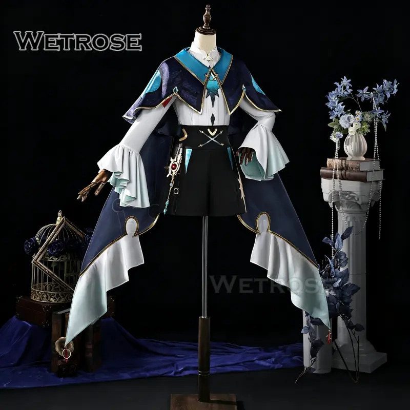 [Wetrose] In Stock Honkai: Star Rail Anaxa Little Cat Dress Game Outfit Cosplay Costume