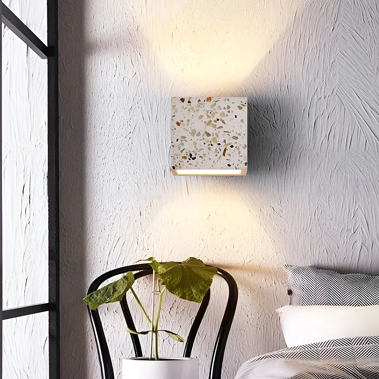 Square Up and Down Lights Nordic Wall Sconce Lighting Wall Lamp - Appledas