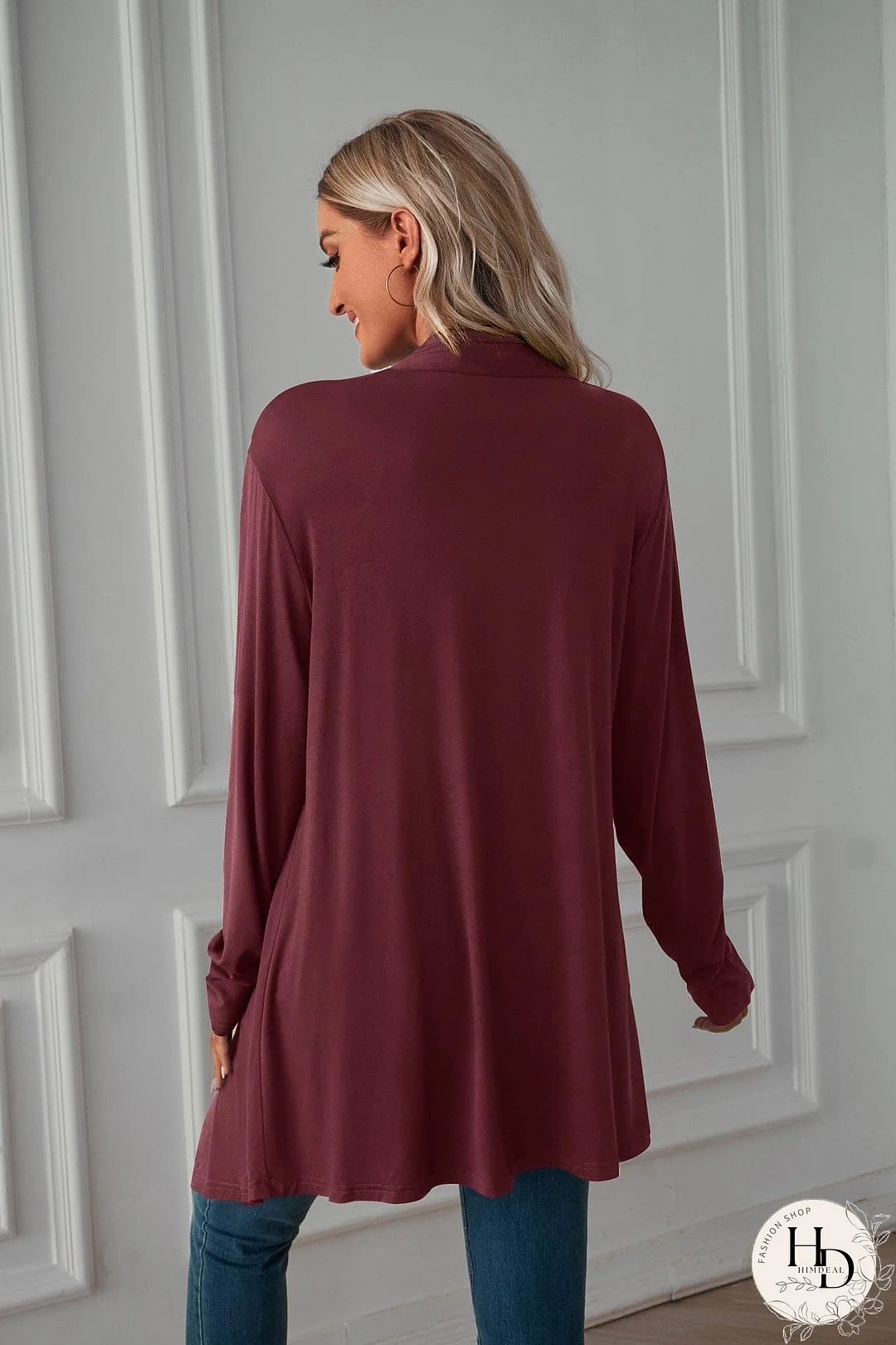 Warm Plaid Shirt Jacket for Fall