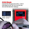 WOYO PL007 CAN LIN PWM Signal Tester, CAN BUS Analyzer Read Baud & ID Data, Automatically Recognize the Direction of CAN-H & CAN-L
